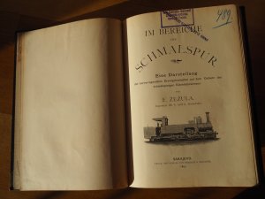 antiquarisches Buch – Zezula – Im Bereiche der Schmalspur. Eine Darstellung der hervorragendsten Errungenschaften auf dem Gebiete des schmalspurigen Eisenbahnwesens.