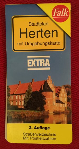 Herten Extra, Falk Stadtplan mit Umgebungskarte