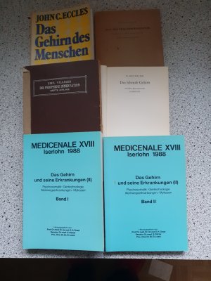 gebrauchtes Buch – Gehirn / Neurologie - 6 Bücher/ Hefte.