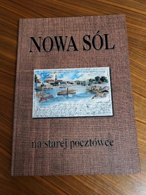 Nowa Sól auf einer alten Postkarte