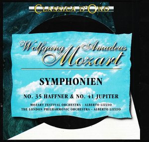 gebrauchter Tonträger – Mozart Festival Orchestra The London Philharmonic Orchestra – Mozart Symphonien 35 "Hafner" & 41 "Jupiter"