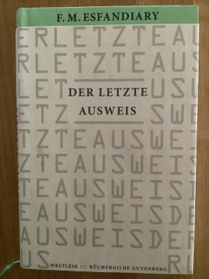 Der letzte Ausweis.