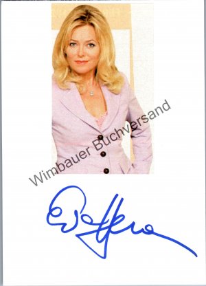 Original Autogramm Eva Herman /// Autogramm Autograph signiert signed signee