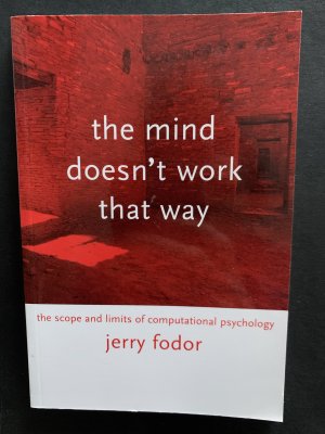 gebrauchtes Buch – Jerry Fodor – The mind doesn't work that way