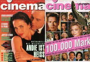 gebrauchtes Buch – Cinema 1991: 6 Juni 91 157 + 12 Dezember 91 163 - Europas grosse Filmzeitschrift