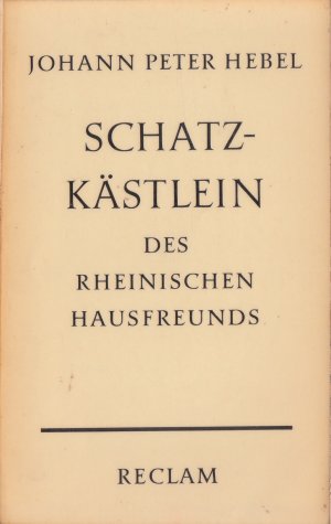 SCHATZKÄSTLEIN DES RHEINISCHEN HAUSFREUNDS