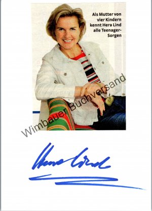 Original Autogramm Hera Lind /// Autogramm Autograph signiert signed signee