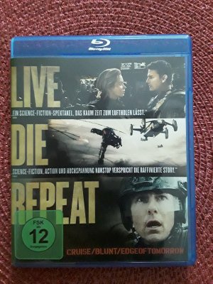 gebrauchter Film – " Edge of tomorrow " SciFi Spektakel mit Tom Cruise    Blu Ray