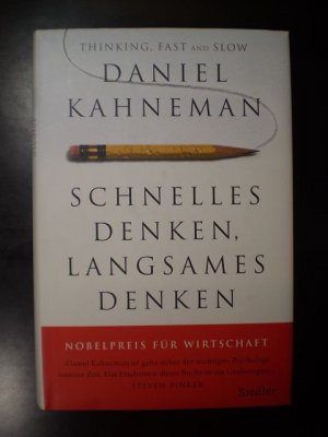 gebrauchtes Buch – Daniel Kahneman – Schnelles Denken, Langsames Denken