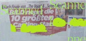 gebrauchtes Buch – Angel Flukes (Das Supertalent RTL 2016): klein Zeitungsmaterial + 2 Programmhinweise Clippings