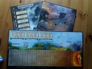 gebrauchtes Spiel – Reiner Knizia – Der Herr der Ringe