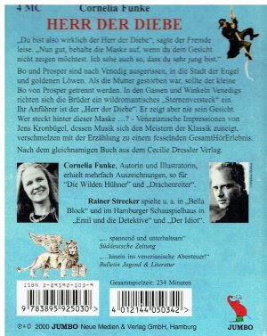 gebrauchtes Hörbuch – Cornelia Funke – Herr der Diebe