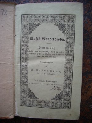 Sammlung theils noch ungedruckter, theils in andern Schriften zerstreuter Aufsätze und Briefe