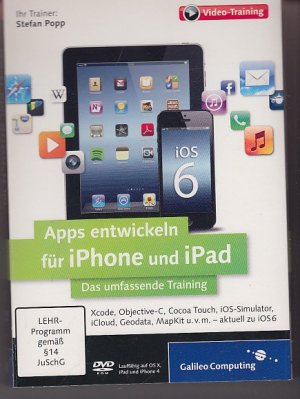 Apps entwickeln für iPhone und iPad - Das umfassende Training CD-Rom