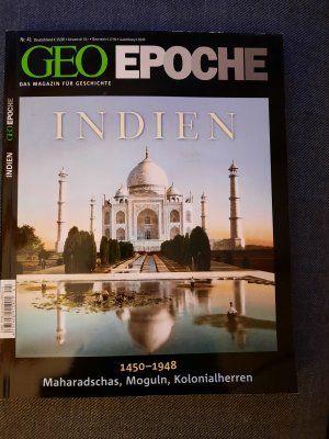 GEO Epoche mit DVD 41/2010 Indien 1450-1948