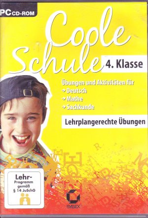 Deutsch, Mathe und Sachkunde  4. Klasse (Coole Schule) Lehrplangerechte Übungen auf PC-CD-ROM