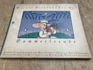 antiquarisches Buch – Stülpnagel, Dora u. Mela Koehler  – Sommerfreude. Künstler-Steinzeichnungen von Mela Koehler, Verse von Dora Stülpnagel