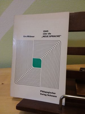 1945 oder die "neue Sprache" ___ Studien zur Prosa der "Jungen Generation"