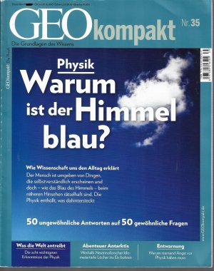 GEOkompakt Nr.35 Warum ist der Himmel blau?