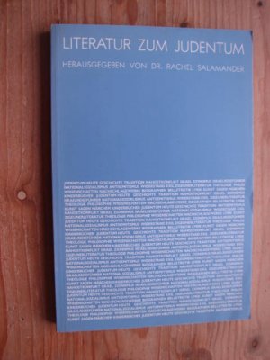 4x Bücher: Literatur zum Judentum - 1. Nachtrag 1992 - 2. Nachtrag 1993 - 3. Nachtrag 1994 - 4. Nachtrag 1995