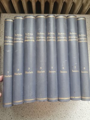 Lehrbuch Der Röntgendiagnostik 8 Bände 1950-1952