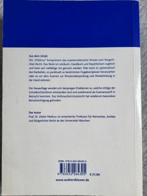 gebrauchtes Buch – Dieter Medicus – Bürgerliches Recht