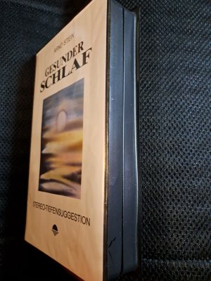 gebrauchtes Hörbuch – Arnd Stein – Gesunder Schlaf - Kassette und Buch - Rarität