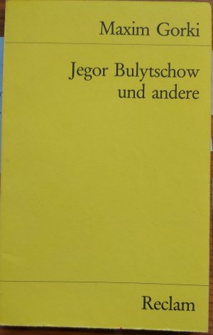 Jegor Bulytschow und andere