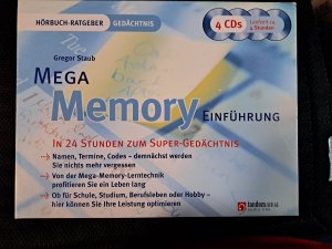 Mega Memory Einführung. In 24 Stunden zum Super-Gedächtnis