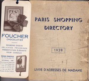 Le Livre d`Adresses de Madame, Annuaire de la Qualitè Francaice