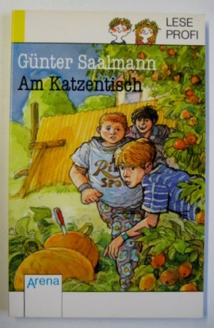 gebrauchtes Buch – Günter Saalmann – Am Katzentisch - - ab 10 Jahre Leseprofi