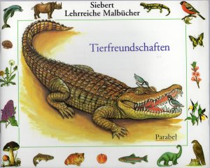 Tierfreundschaften - Malbuch