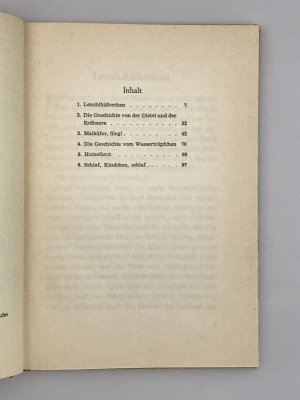 antiquarisches Buch – Edith Kranz – Leuchtkäferchen und andere Märchen