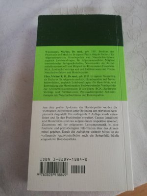 gebrauchtes Buch – Markus Wiesenauer – Praxis der Homöopathie - eine praxisbezogene Arzneimittellehre