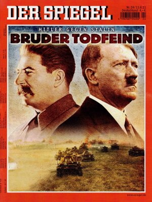 gebrauchtes Buch – Der SPIEGEL  Nr. 24 vom 11.6.2011 - Bruder Todfeind: Hitler gegen Stalin