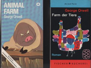 antiquarisches Buch – Orwell, George  – Animal  Farm  --  Farm der Tiere  --Animal Farm - Schülerarbeitsbuch + Lehrerhandreichungen  -- Kursmodell für Sekundarstufe 2   =   4  Bücher (siehe Bilder)