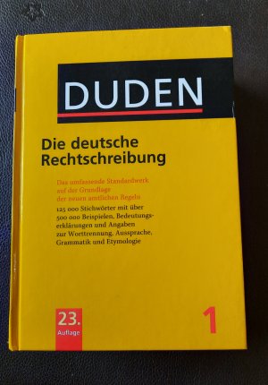 gebrauchtes Buch – Drosdowski, Günther; Köster, Rudolf; Müller, Wolfgang; Scholze-Stubenrecht, Werner – Der Duden in 12 Bänden. Das Standardwerk zur deutschen Sprache / Duden - Die deutsche Rechtschreibung