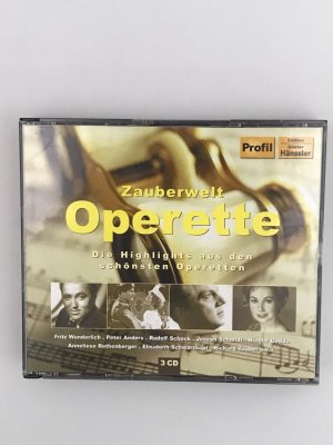 gebrauchter Tonträger – Zauberwelt Operette