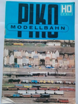 gebrauchtes Buch – PIKO Modellbahnkatalog H0 1975 dt./rus.