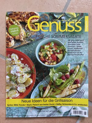 gebrauchtes Buch – Lust auf Genuss: Frische Sommersalate, 6/2015