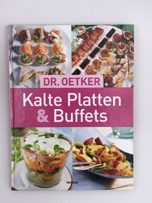 gebrauchtes Buch – Gromzik, Jasmin  – Dr Oetker - Kalte Platten & Buffets