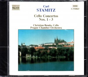 gebrauchter Tonträger – Carl Stamitz – Stamitz C.: Cello Concertos 1-3