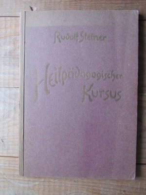 antiquarisches Buch – Rudolf Steiner: – Rudolf Steiner * Heilpädagogischer Kursus * Altes Broschüre von 1952 Teil 1 + Teil 2