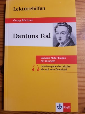 gebrauchtes Buch – Hansjürgen Popp – Lektürehilfen Georg Büchner "Dantons Tod"