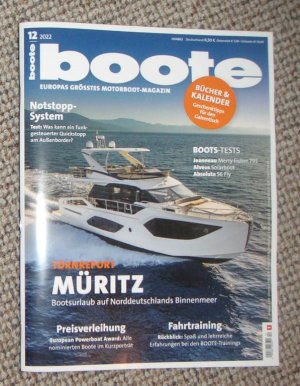 gebrauchtes Buch – diverse – Boote 12/2022 - Europas größtes Motorboot-Magazin