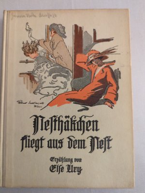 Nesthäkchens fliegt aus dem Nest