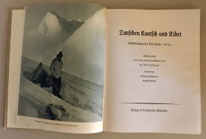 Zwischen Kantsch und Tibet - Erstbesteigung des Tent-Peak, 7363 m - SIGNIERT