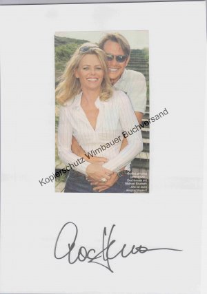 Original Autogramm Eva Herman /// Autogramm Autograph signiert signed signee