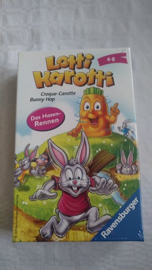 neues Spiel – Lotti Karotti Das Hasenrennen Spiel Kinder neu ovp Croque-Carotte Bunny Hop