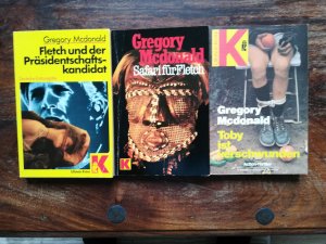 gebrauchtes Buch – Gregory McDonald – 2 x Fletch und 1 x Action Thriller